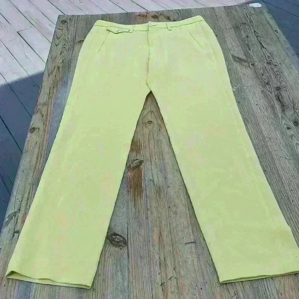 Rag and bone yellow dress pants size 6
